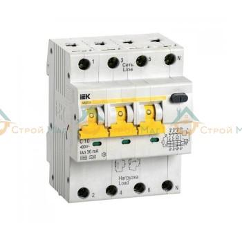 Выключатель автоматический дифференциального тока IEK MAD22-6-020-C-30