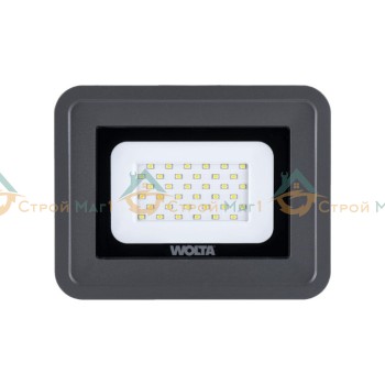 Светодиодный прожектор WOLTA 30Вт 4000К IP65 2700 лм WFLS-30W/06