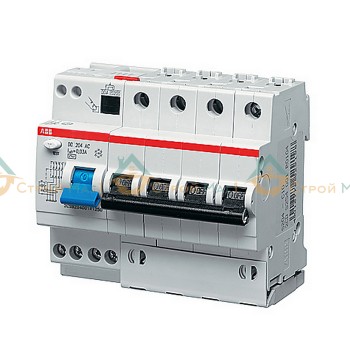  Автоматический выключатель дифференциального тока 6 модулей ABB DS204 AC-C20