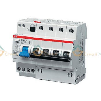  Автоматический выключатель дифференциального тока 8 модулей  ABB DS204 AC-C50 