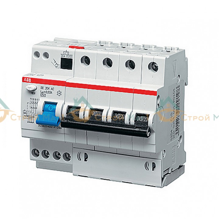  Автоматический выключатель дифференциального тока 6 модулей ABB DS204 AC-C32